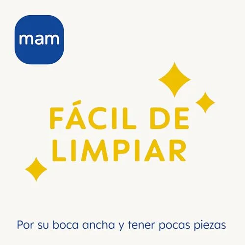 MAM ▫️ Conjunto de 2 biberões, a partir dos 6 meses, 330 ml, com tetina X especial para líquidos espessos em silicone, de fácil aceitação, fácil de segurar, fácil de limpar, Easy Active, rosa, conjunto de 2 unidades 6