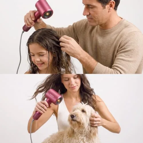 Taurus ▫️ Secador de cabelo profissional iônico pequeno, para viagem, para cabelos lisos e encaracolados 4