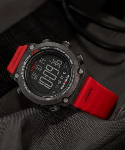 Timex ▫️ Relógio Triathlon 200 Lap para homem, 44 mm, com bracelete de silicone 6