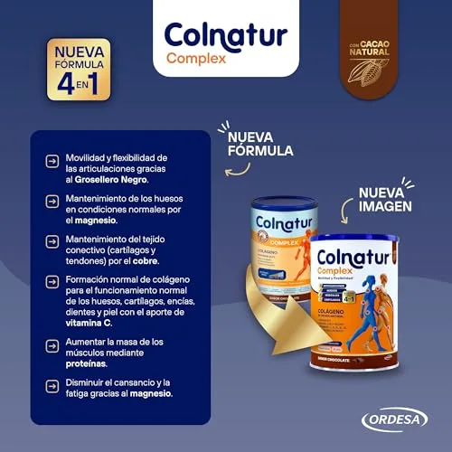 Colnatur ▫️ Complex Chocolate | 420 g | Colagénio para músculos e articulações 3
