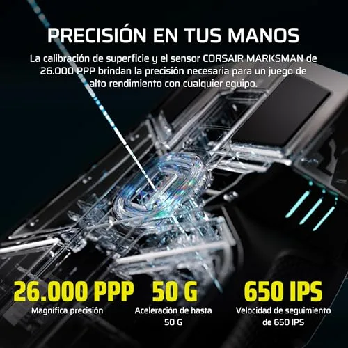 Corsair ▫️ IRONCLAW Wireless SE (2026) Rato para jogos – Preto 6