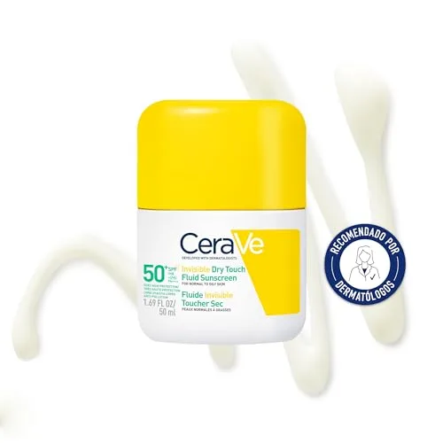 CeraVe ▫️ Fluido Protetor Invisível para Controlo de Oleosidade FPS 50+, UVB + UVA, 50 ml 2