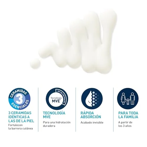 CeraVe ▫️ Fluido Protetor Invisível Hidratante FPS 50, UVB + UVA, 50 ml 4