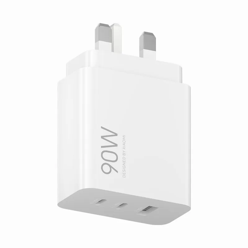 Xiaomi ▫️ Carregador rápido com 3 portas USB-C de 90 W, adaptador