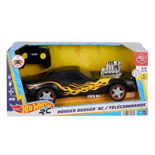 Hot Wheels ▫️ Carro telecomandado Rodger Dodger Escala 1:16 6