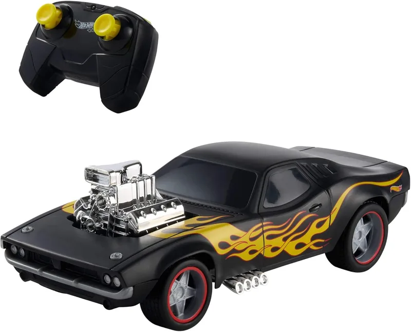 Hot Wheels ▫️ Carro telecomandado Rodger Dodger Escala 1:16