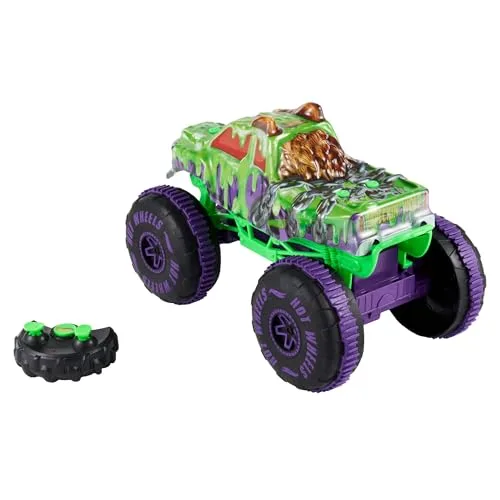 Hot Wheels ▫️ Monster Trucks Mutant Chaos Wreckin’ Wolf Veículo RC 5