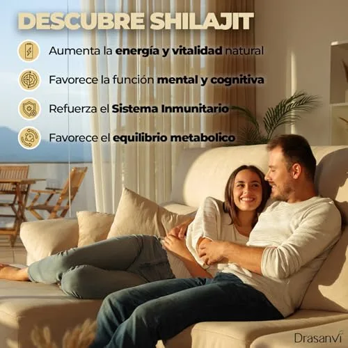 Drasanvi ▫️ Shilajit Puro dos Himalaias 1500 mg em 60 cápsulas 5