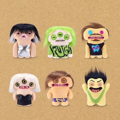 Fuggler ▫️ Brinquedo colecionável de pelúcia Fugg Stars Série 2, 9 polegadas (Eyelish), da ZURU 5