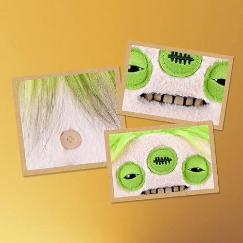 Fuggler ▫️ Brinquedo colecionável de pelúcia Fugg Stars Série 2, 9 polegadas (Eyelish), da ZURU 6