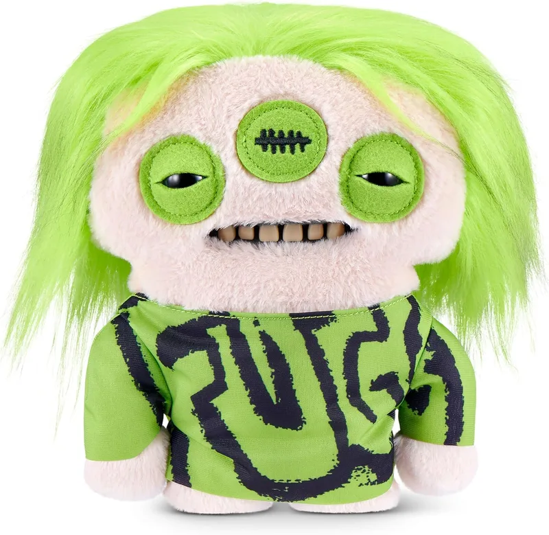 Fuggler ▫️ Brinquedo colecionável de pelúcia Fugg Stars Série 2, 9 polegadas (Eyelish), da ZURU