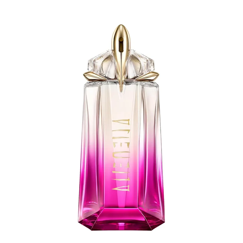 Mugler Alien Pulp Eau de Parfum, Perfume para Mulher, Fragrância Floral Frutada, Aroma Supra Delicioso, Jasmim Cremoso e Almíscar Aveludado em Frasco Recarregável Icónico