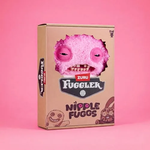 Fuggler ▫️ Brinquedo colecionável de pelúcia Nipple Fuggs de 9 polegadas (Sir Nobbynuts) da ZURU 2