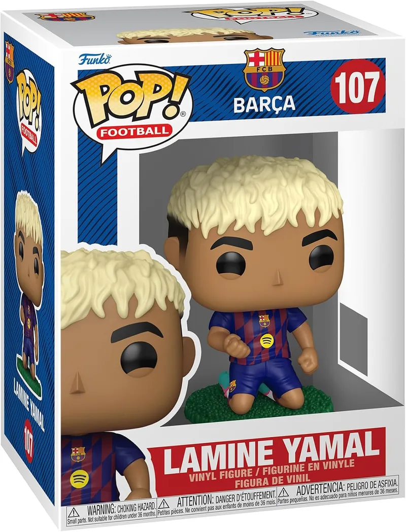 POP ▫️ Funko Futebol: Barcelona - Lamine Yamal
