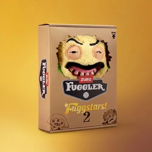 Fuggler ▫️ Brinquedo de peluche colecionável Fugg Stars Série 2, 9 polegadas (Fugrat) da ZURU 2