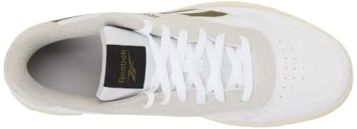 Reebok ▫️ Ténis Glide em pele, brancos 3
