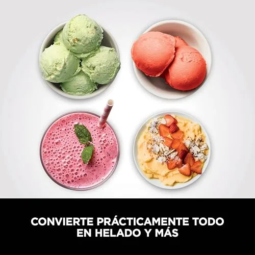 Ninja ▫️ CREAMi, Geladeira Elétrica Multifunções, Preto e Prateado 4