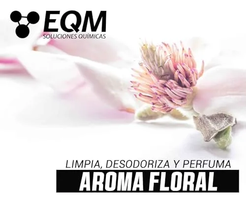 EQM SOLUCIONES QUIMICAS ▫️ EQM ECO-202 Detergente para o chão com ação reforçada, aroma floral, 1 L 6