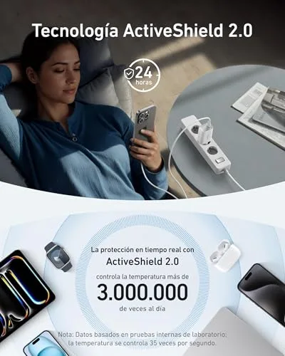 Anker ▫️ Carregador USB-C Nano de 100 W para MacBook/iPhone 16 5