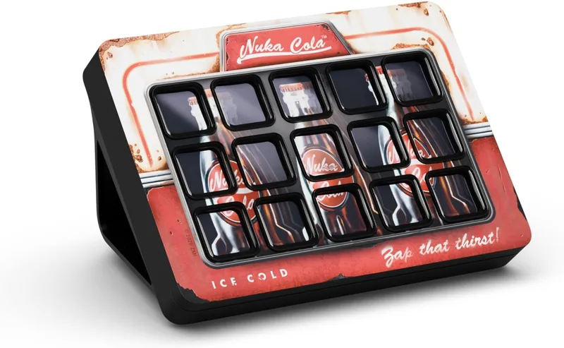 Elgato ▫️ Nuka-Cola Stream Deck – Edição Especial Fallout: Teclado LCD personalizável para streaming, criação de conteúdos e controlo de estúdio