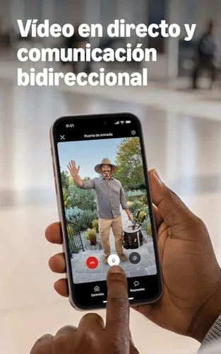 Ring ▫️ Videoporteiro com bateria (Battery Video Doorbell) (última geração) | Videoporteiro sem fios | Retina 2K | Zoom 6x | Comunicação bidirecional | Teste gratuito de 30 dias, plano de subscrição 6