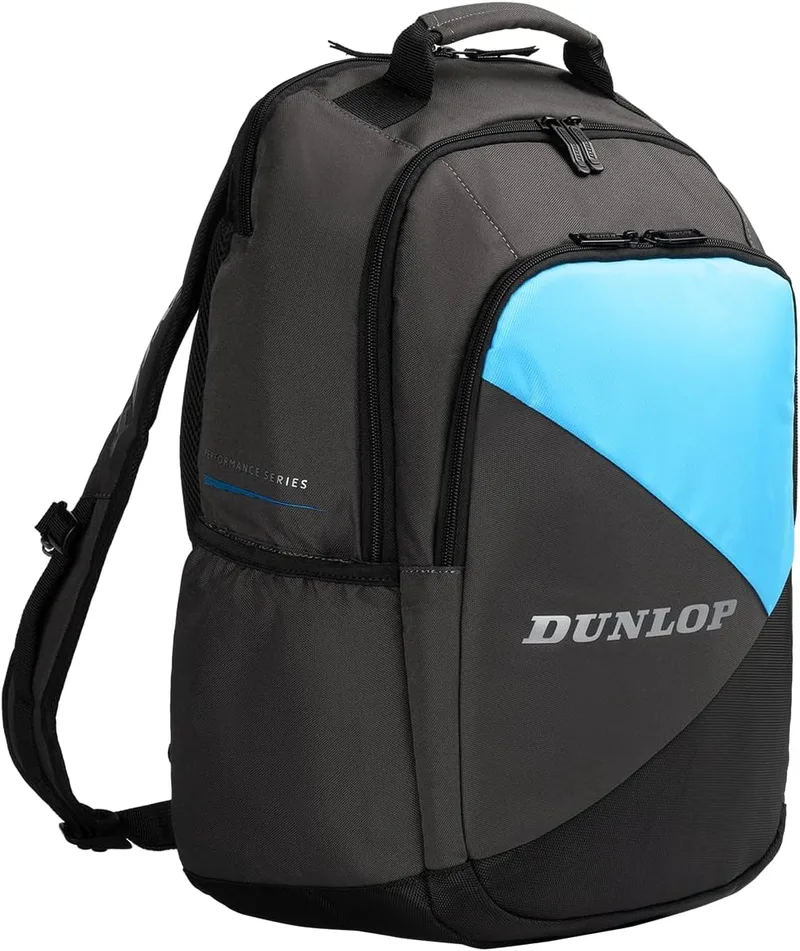Dunlop Sports ▫️ Mochila DUNLOP Fx Performance Preto/Ciano/Gun Metal 10369998