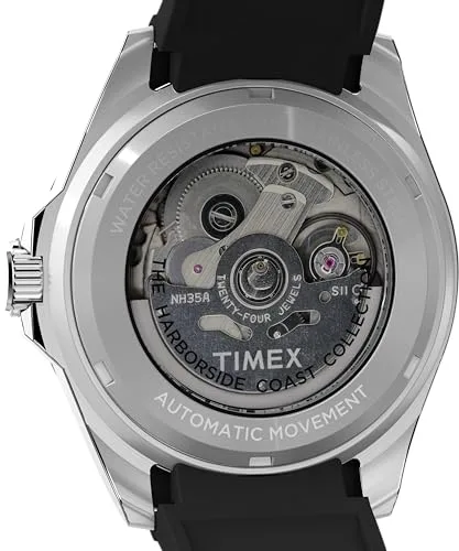Timex ▫️ Relógio automático Harborside de 40 mm para homem 4