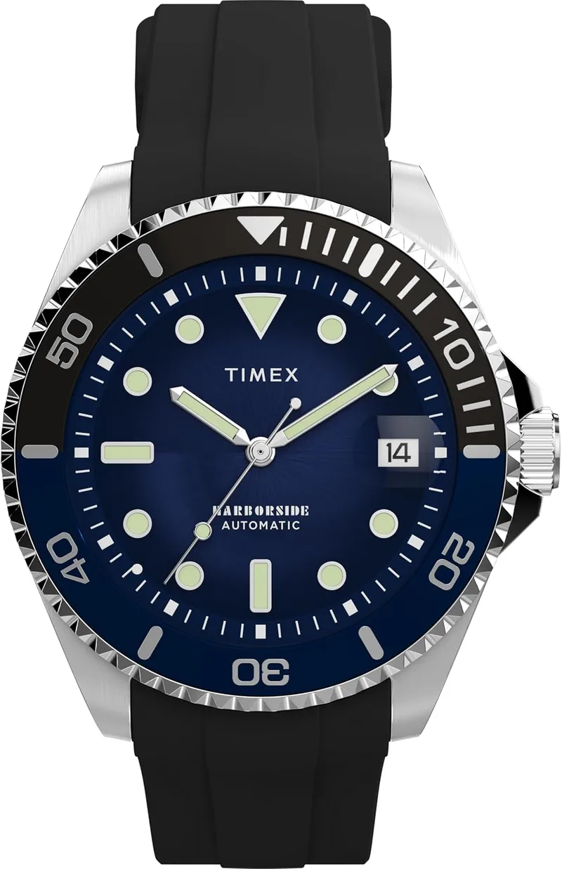 Timex ▫️ Relógio automático Harborside de 40 mm para homem