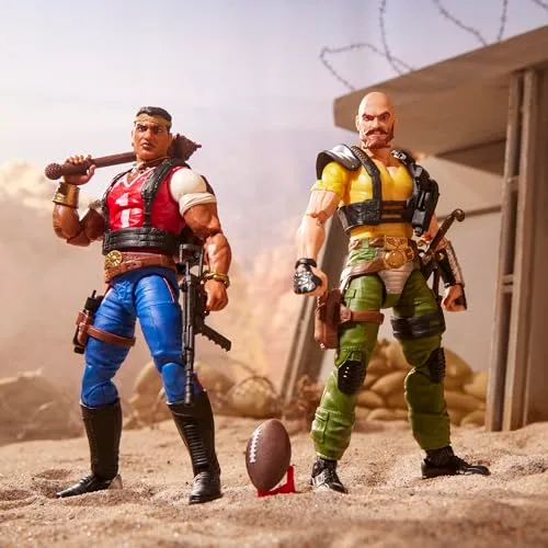 G.I. Joe ▫️ Classified Series n.º 193, David Red Dog Taputapu e Varujan Taurus Ayvazyan, Conjunto colecionável de figuras de ação de 15 cm com 20 acessórios 2