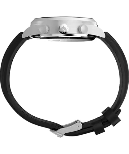 Timex ▫️ Waterbury TW2Y54100 - Relógio cronógrafo com bracelete em pele de 42 mm para homem 2