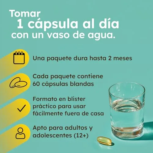 Supradyn ▫️ Expert Omega 3, 1000 mg de óleo de peixe, 60 cápsulas 4