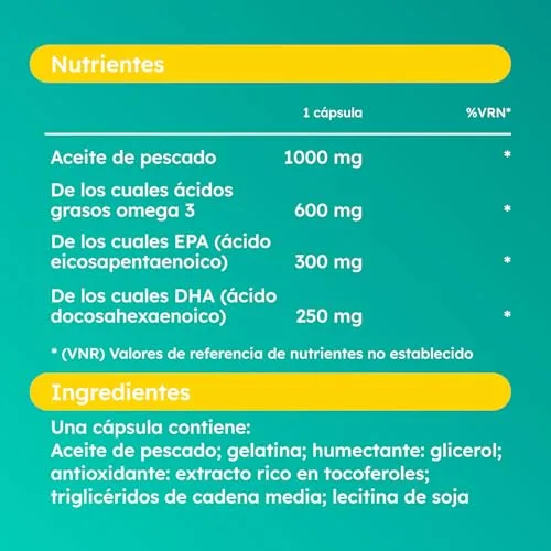 Supradyn ▫️ Expert Omega 3, 1000 mg de óleo de peixe, 60 cápsulas 6