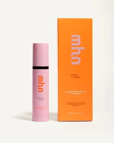 MHN Beauty ▫️ Protetor solar facial FPS 50 + Vitamina C · 50 ml 4
