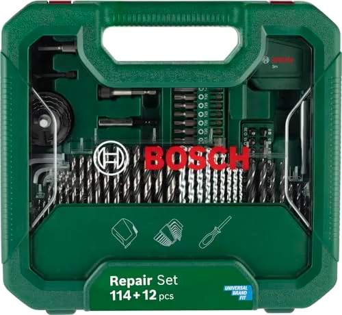 Bosch ▫️ 126x Conjunto de reparação, 114 + 12 unidades 2