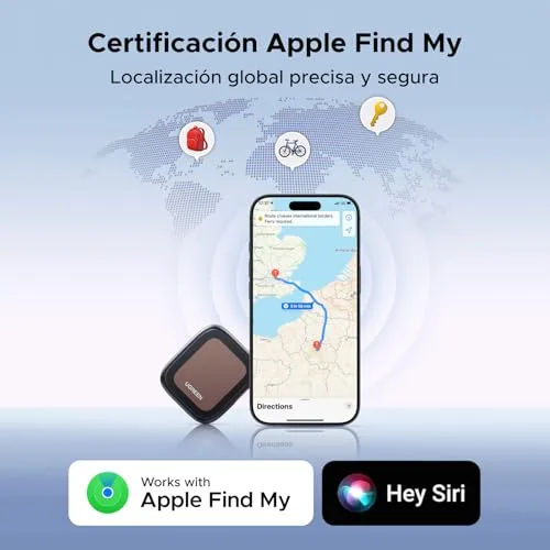 UGREEN ▫️ FineTrack Pro Smart Finder com carregamento solar – Suporte para iOS 2