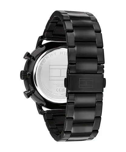 Tommy Hilfiger ▫️ Relógio analógico multifunções de quartzo para homem, com bracelete em aço inoxidável 3