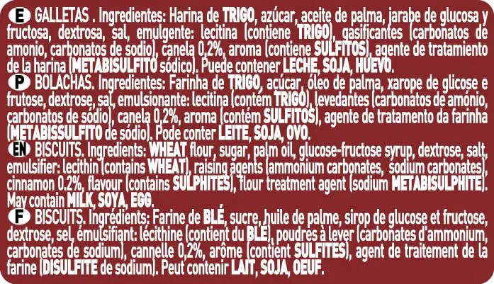 Cuétara ▫️ Napolitanas 213 g (Embalagem de 2) 7