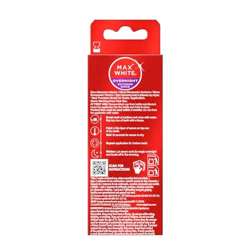 Colgate ▫️ Max White Pincel Branqueador Dentário Noturno 2,5 ml 2