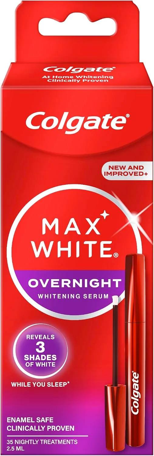 Colgate ▫️ Max White Pincel Branqueador Dentário Noturno 2,5 ml