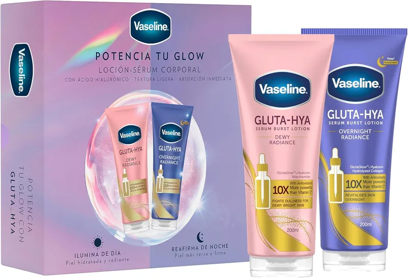 Vaseline ▫️ Day & Night Set Dewy Radiance Serum e Overnight Radiance Serum Lotion