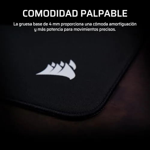 Corsair ▫️ Tapete de rato para jogos MM Pro Control, tamanho médio – Preto 5