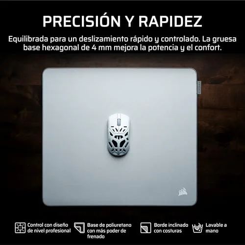 Corsair ▫️ Tapete para rato de jogos MM Pro Control Grande – Cinzento 2