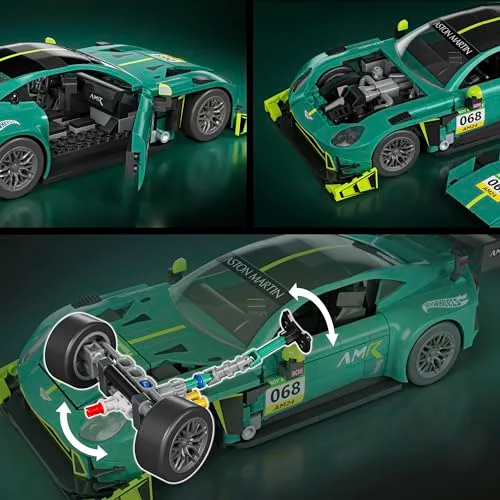 Mattel Brick Shop ▫️ Hot Wheels Aston Martin Vantage GT3 6
