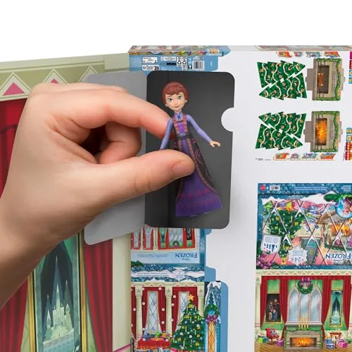 Mattel ▫️ Disney Frozen Calendário do Advento da Anna e da Elsa 3
