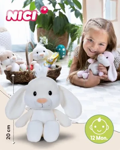 NICI ▫️ Peluche de Coelho, 20 cm, Bege - 62675 3