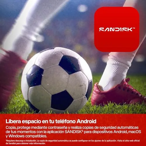 SanDisk ▫️ Unidade Flash USB-C edição global da Copa do Mundo da FIFA 2026, de 64 GB (velocidade de transferência até 300 MB/s, com a aplicação Memory Zone) 7