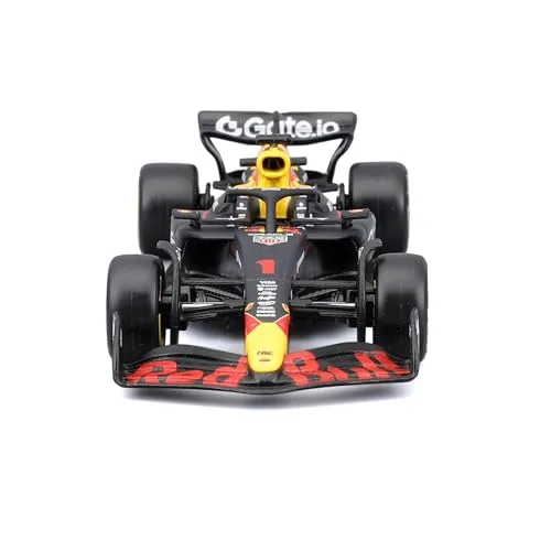 Bburago ▫️ F1 Red Bull Racing RB21 2025 n.º 1 Verstappen, carro diecast à escala 1:43 com detalhes autênticos, réplica da F1 da Red Bull, decoração oficial, idade recomendada: 3+ anos 2