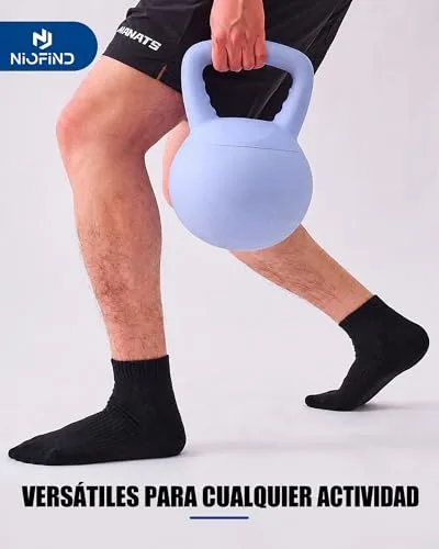 Niofind ▫️ Meias Quarter para Desporto, para Homem e Mulher, em Algodão Acolchoado 4