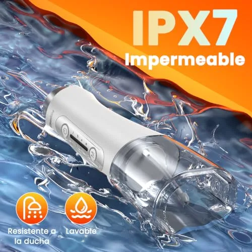 Glaskim ▫️ Irrigador Oral Portátil - Irrigador Dentário Sem Fios Profissional com 4 Modos 7