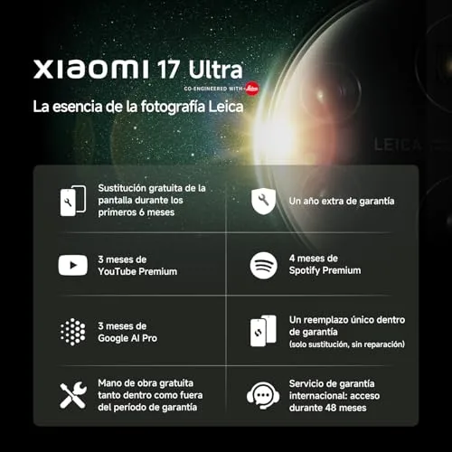 Xiaomi ▫️ 17 Ultra – Smartphone de 16+512 GB, branco, com teleobjetiva Leica de 200 MP 2